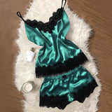Exploding Pajamas Simulation Silk Pyjamas Large-Size Home Underwear Pajamas Skirt
