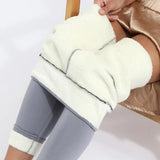 Winter Leggings Women High Waist Sexy Warm Plus Velvet Leggings Thicken High Elastic Push Up Sport Legging