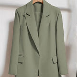 Toloer Spring And Autumn New Version Of The Korean Suit Jacket Female Belt Slim Show Thin Temperament Fashion Fried Street Small Suit Jacket-Outfit