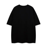 Star Patch Oversized Short Sleeve Tee-Outfit