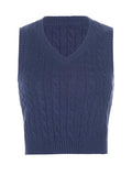 Twist Sweater Vest-Outfit