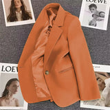 Toloer 2024 The New Green Suit Jacket Female Net Red Fashion Versatile Spring And Autumn Temperament Small Suit-Outfit