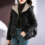 Winter Wear Korean Version Of Short Down Cotton Clothes Thick Women's Padded Clothes Loose Warm Fashion Hot Style Cotton-Padded Jacket Girls Coat-Outfit