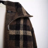 Autumn New Knitted Shirt Round-Neck Solid Color Loose Set Female