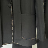 New Star Fashion Scarf Hot Loose Suit Suit Trousers Set Two