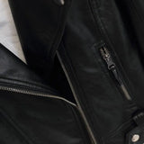 Toloer New Korean Version Of Students Small Coat PU Leather Coat Female Short Spring And Autumn Model Slim Lapel Locomotive Leather Jacket Tide-Outfit
