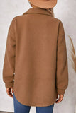 Button Down Dropped Shoulder