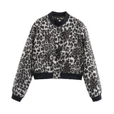 New Women's Fashion French Big Pocket Short Autumn Bomber Jacket