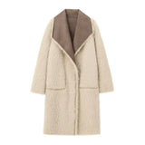 The Autumn Of 2025, Women's Clothing Double-Sided Wears Long Coat Coat Large