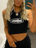 tank top with Landmark logo in white or
