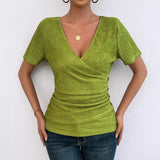 Explosion Tide People Water Wash Old Leopard-Print Side Of The Cowboy Coat