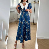 2025 New Women's Temperament Sexy Dress Elegant Hollow Hanging Neck