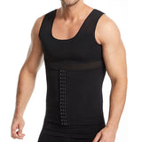 Men's Plastic Body Clothes Buckle, Net Gauze, Breathable, Belly, Beer, Chest, Waist Vest-Outfit