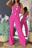 Creative Summer Fresh Fresh Fresh Sweet Women's Spandex Jumpsuit Lady's