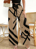 Women's Clothing With Wide-Legged Commuter