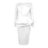 Designer Cut Piece Splicing Dress Nail Beaded High-Rise Thin Dress Dress Dress Dress