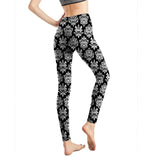 Milk Silk Printed Abstract Letter Cropped