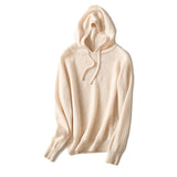 Toloer New Long-Sleeved Hoodie Sweater Women's Pullover Hoodie Loose Casual Short Top Hoodie Bottom Sweater-Outfit