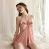 Tiffin Lingerie Autumn New Sexy Mesh Yarn Perspective Lace Hot Pure Teasing Slings Aja Syringe