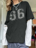 Vintage Long Sleeve Graphic Tee-Outfit