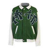 Green Zipper Jacket-Outfit