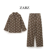 Homemade New Women's Classic Hundred Embroidery Shirt Embroidery Pants