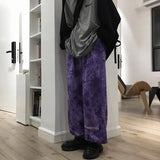Elastic Waistband Contrast Jogger Pant Women Man Streetwear Korean Harajuku Punk Hip Hop pants sweatpants trousers