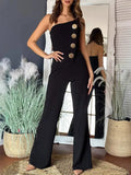 Creative Summer Fresh Fresh Fresh Sweet Women's Spandex Jumpsuit Lady's