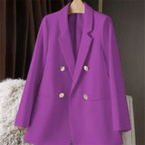Toloer Suit Jacket Female Spring And Autumn 2024 New Small Spring And Autumn Suit Jacket Temperament Korean Version Casual Women-Outfit