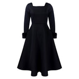 Party Dress Winter Temperament Elegant Hairy Decorative Dress African