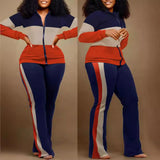 2025 New Women's Long-Sleeved Zipper Trousers