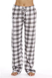 Classic Plaid Home Casual Trousers Loose