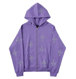 Women's Jacket Spring 2023 Men's clothing Y2k Oversize Hoodies Rhinestones Hooded Hoodie Wlothes Harajuku Anime Fleece