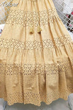 Women High Waist Streetwear All-match Chic Basic Sweet A Line Harajuku Chic Simple Skirt Spring Summer