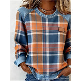 2025 3D Digital Print Round-Neck Sweater Knitted