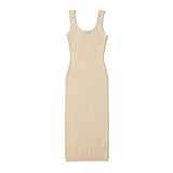 Trendy Women's Dress Fashion Temperament Solid Color Tight Spicy Girl Hip Skirt Sleeveless Back Skirt-Outfit