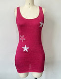 Summer Women's New Sexy Knitwear Knitwear Star Pattern