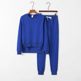 New Two-Piece Suit Irregular Fork Set Women's