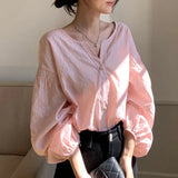 Toloer Retro Stripes Loose Lazy Sweater Knitted Women's 2025 New Winter Korean Wear Top