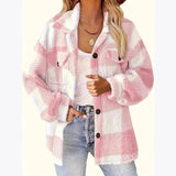 2025 New Sexy Folding Open Shirt Collar POLO Single Buckle Long-Sleeved Women's Fashion