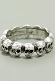 Vintage Skeleton Ring-Outfit