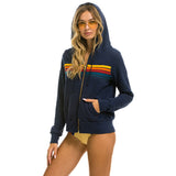 Rainbow Bar Hooded Long Sleeve
