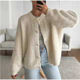 2025 Women's Comfortable Casual Solid-Colored Knitted Shirt
