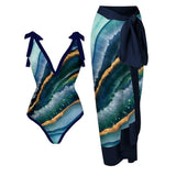 Toloer One-Piece Bikini Suit Women's Bikini Three-Piece