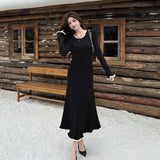 Temperament Dress Cover Stomach Thin Waist Fashion Suit Dress Thin Design Net Red Fried Street