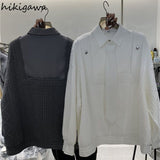 Ropa Mujer Streetwear Fashion Sweatshirts Women Patcheork Casual Oversized Tops Y2k Clothes Korean Harajuku Hoodies