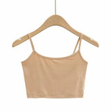 New Summer Navel Exposed Short Style Flat Belt Vest High Waist Elastic Tight Bag Hip Skirt Suit-Outfit