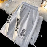 Narrow-Legged Trousers Women's Spring And Autumn Hanging Leisure Pants High Waist Thin Loose Port-Flavored Straight