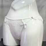 Triangle Hollow Lace Side Thong Lady Water Drill Hanging Cotton Crotch Trousers