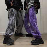 Elastic Waistband Contrast Jogger Pant Women Man Streetwear Korean Harajuku Punk Hip Hop pants sweatpants trousers